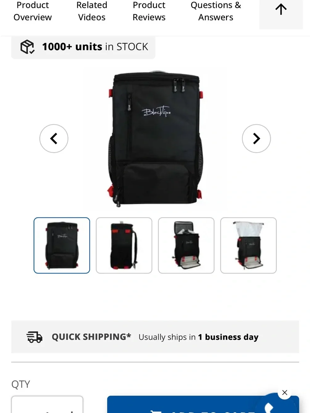 BlackTip Backpack